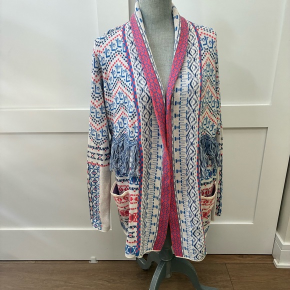 BCBGMaxAzria Delena Multicolor Knit Sweater - Picture 1 of 8